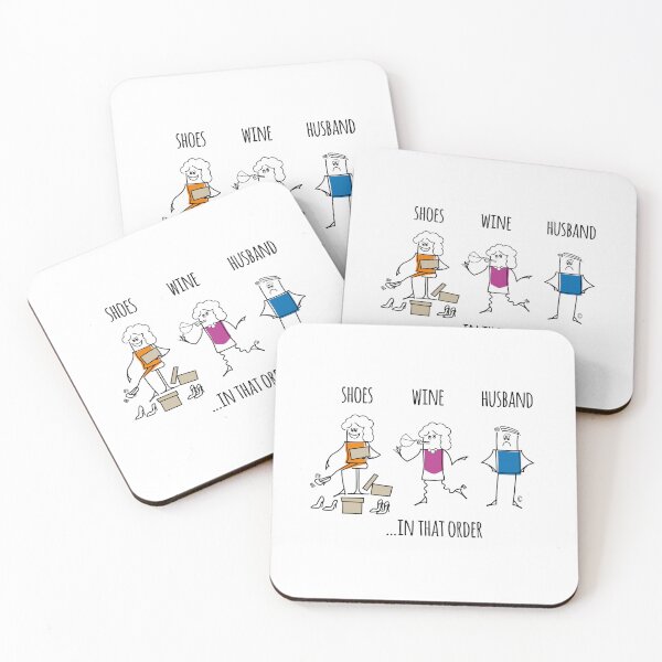 Item preview, SHOES WINE HUSBAND …IN THAT ORDER designed and sold by Creative-Flo.