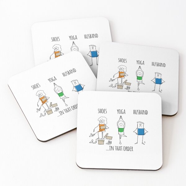 Item preview, SHOES YOGA HUSBAND …IN THAT ORDER designed and sold by Creative-Flo.