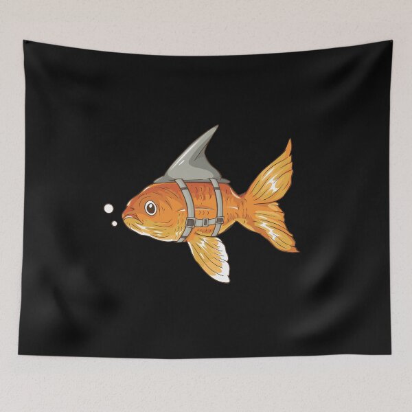 Item preview, Goldfish with shark fin designed and sold by DerSenat.