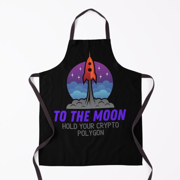 Item preview, To the moon hold your Polygon crypto  designed and sold by WaguinhoTex.