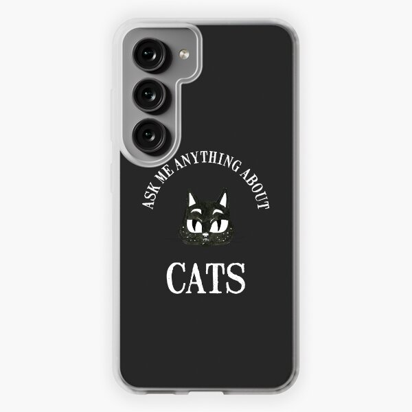 Ask Me Anything About Cats Samsung Galaxy Soft Case