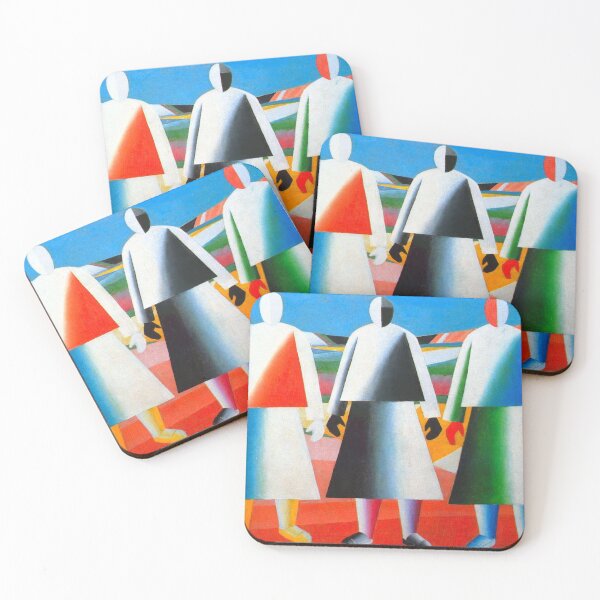 Item preview, Kazimir Malevich Girls In The Fields designed and sold by CafeRacer044.