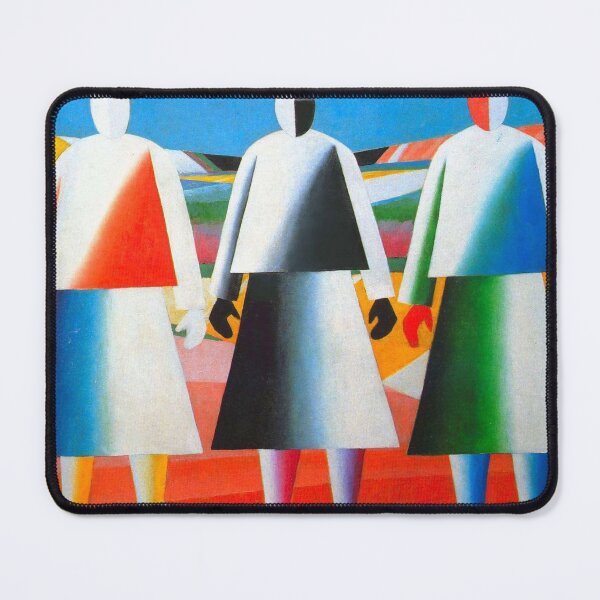 Item preview, Kazimir Malevich Girls In The Fields designed and sold by CafeRacer044.
