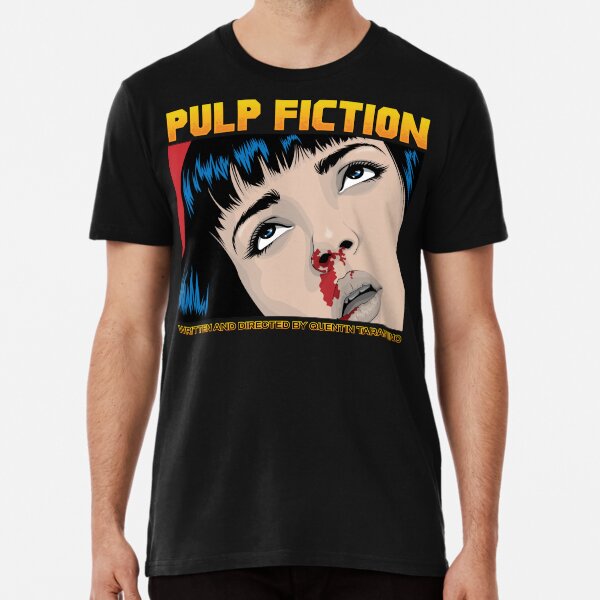 "Mia Wallace 90s Film Art Illustration" Tshirt for Sale by