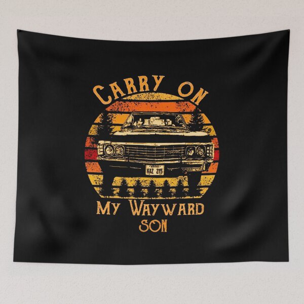 Item preview, Carry On My Wayward Son designed and sold by shopParadisemk.