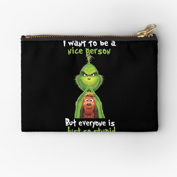 Item preview, Grínch Nice Person Just So Stupid designed and sold by ClothingDC.