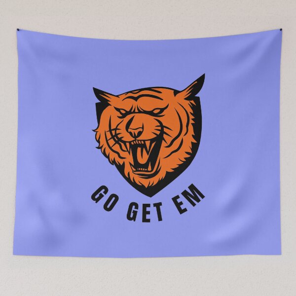 Item preview, Go Get Em - Tiger Head designed and sold by yoshra.