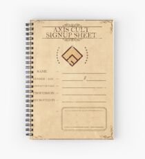 Axis Cult Signup Sheet Spiralblock