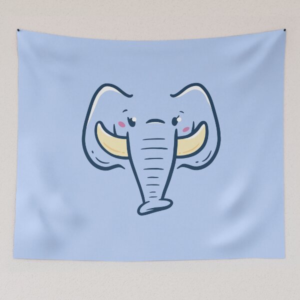 Item preview, elephant cartoon designed and sold by DerSenat.