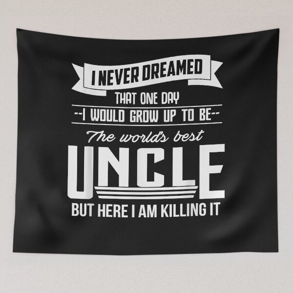 Item preview, World's Best Uncle - Gift For Uncle & Brother designed and sold by SeppeGoffin.