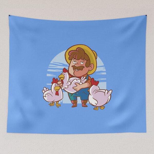Item preview, chicken farmer designed and sold by DerSenat.