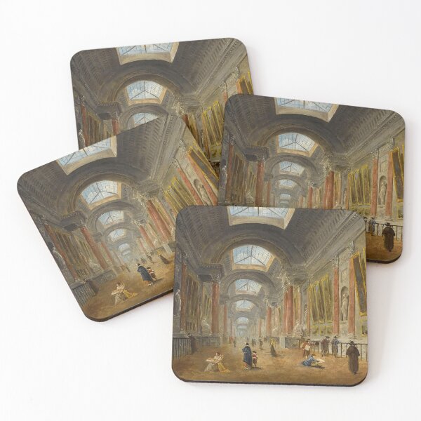 Item preview, The Grande Galerie of the Louvre (1796) - Hubert Robert designed and sold by SALON DES ARTS.