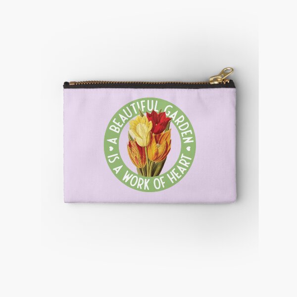 Item preview, A beautiful garden is a work of heart - vintage tulips designed and sold by knappidesign.