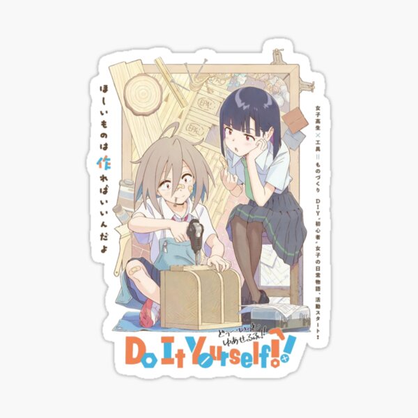 Serufu Yua - DIY anime Sticker for Sale by Arwain