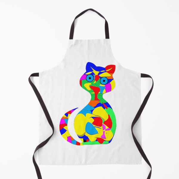 Item preview, Gatto colorato designed and sold by marco-tonato.