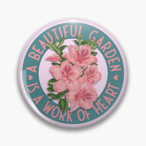 Item preview, A beautiful garden is a work of heart - Azaleas designed and sold by knappidesign.