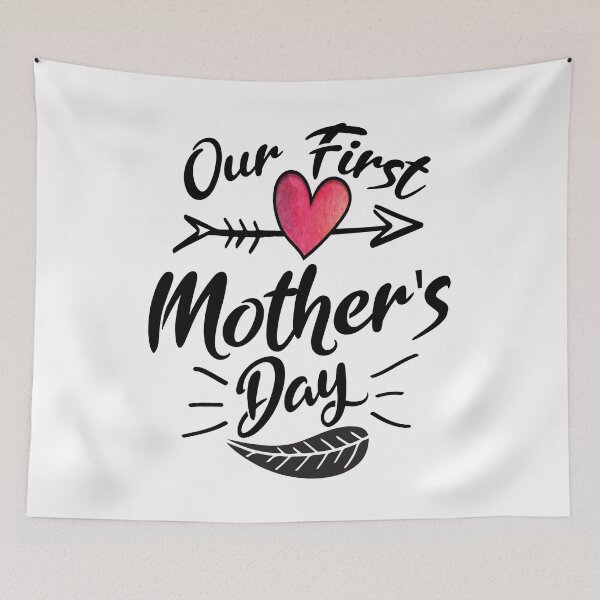 Item preview, Our First Mothers Day , Best  Mom designed and sold by MoSaid.