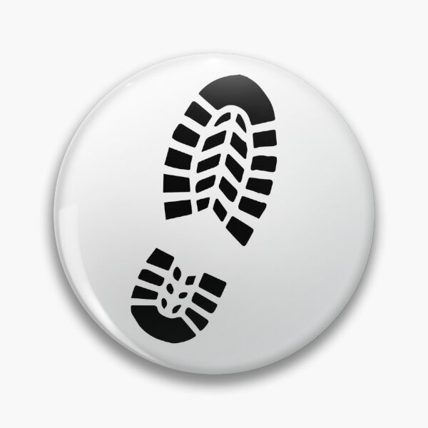 Item preview, Foot Step Icon designed and sold by Tr4velingCo.
