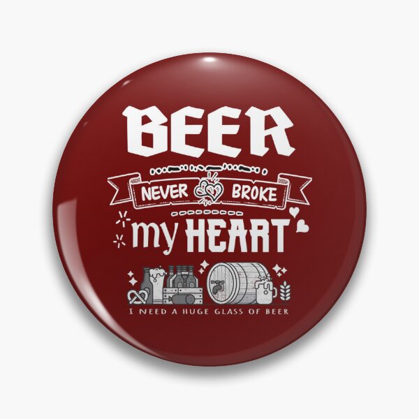 Item preview, Beer never broke my heart - funny quotes Tri-blend  designed and sold by Mujjistore.