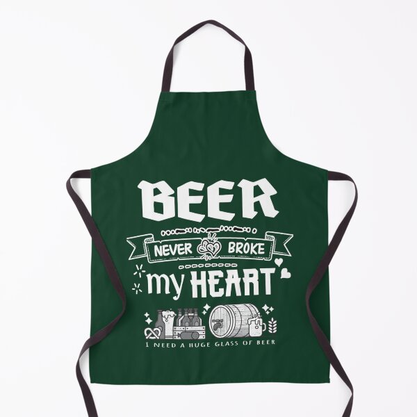 Item preview, Beer never broke my heart - funny quotes Tri-blend designed and sold by Mujjistore.