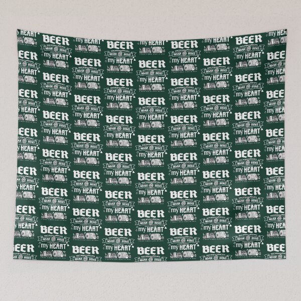 Item preview, Beer never broke my heart - funny quotes Tri-blend  designed and sold by Mujjistore.