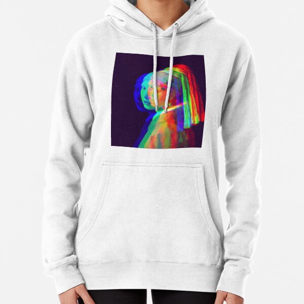 Girl with a Pearl Earring Pullover Hoodie