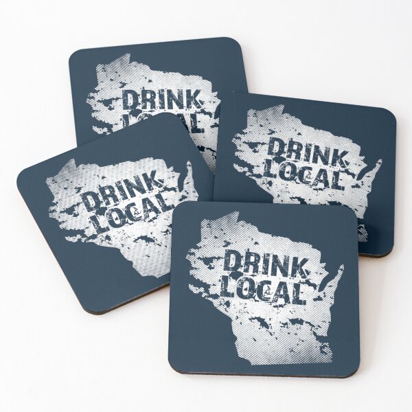 Item preview, Drink Local Wisconsin Craft Beer  Madison Green Bay Milwaukee Breweries   designed and sold by Mujjistore.