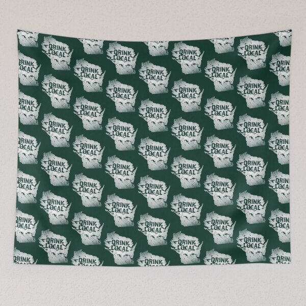 Item preview, Drink Local Wisconsin Craft Beer  Madison Green Bay Milwaukee Breweries   designed and sold by Mujjistore.
