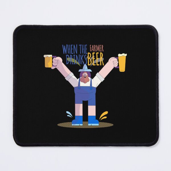 Item preview, farmer loves beer designed and sold by Mujjistore.