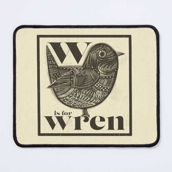 Item preview, W is for Wren designed and sold by gklucas.
