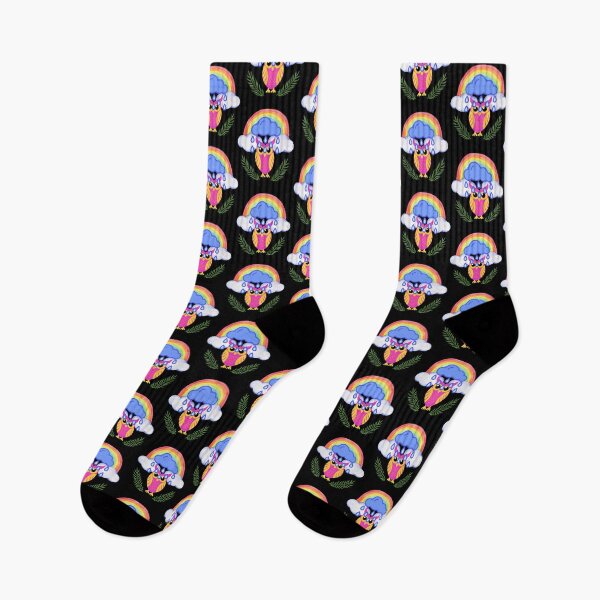 Item preview, Cute Wet Owl Rainbow   designed and sold by SwazzDdraws.