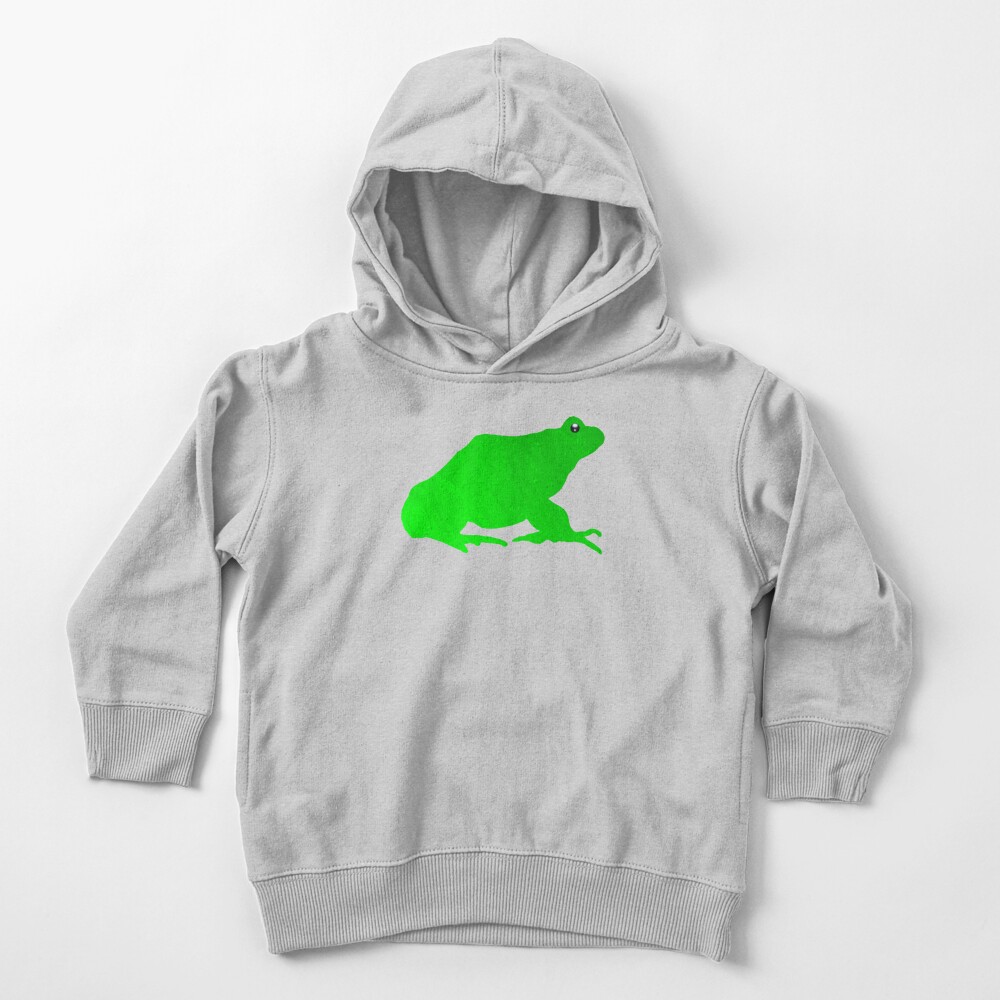 Green Frog Toddler Pullover Hoodie