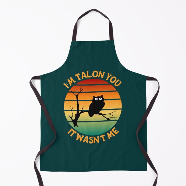 Item preview, I_m Talon You It Wasn_t Me Pun Wet Owl Retro Sunset 2022   designed and sold by SwazzDdraws.
