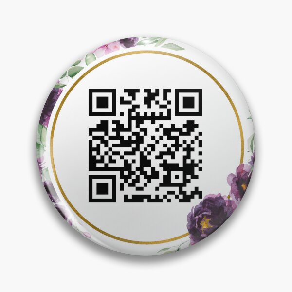 Artikelvorschau, blumen blumenstrauss blumengruß animierter Link QR Code entworfen und verkauft von hign.