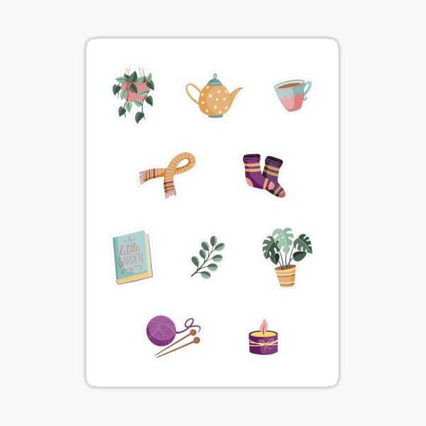English Garden Stickers Sticker