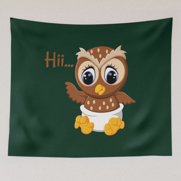 Item preview, Wet Owl                          designed and sold by SwazzDdraws.