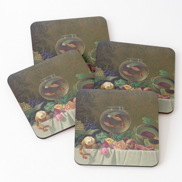 Item preview, Still Life with Goldfish - Vintage Art designed and sold by RickE.