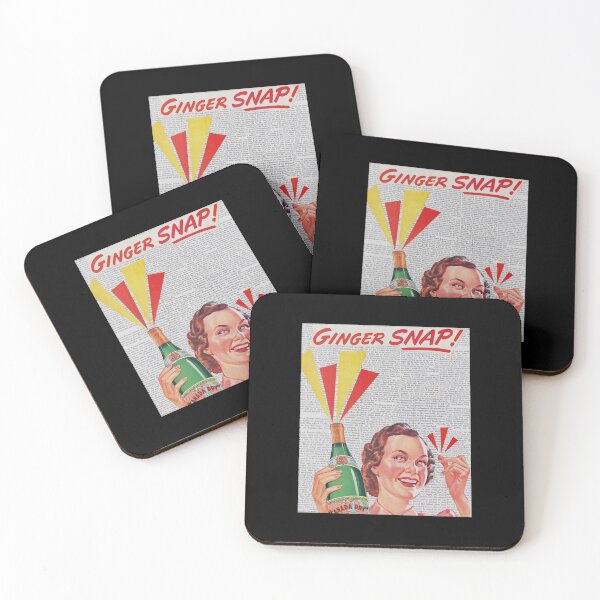 Item preview, Men Women Ginger Snap Vintage Collage Print Funny Men Fan designed and sold by Theodorahar.