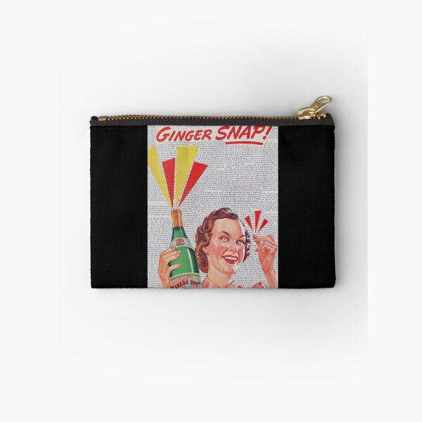 Item preview, Men Women Ginger Snap Vintage Collage Print Funny Men Fan designed and sold by Theodorahar.