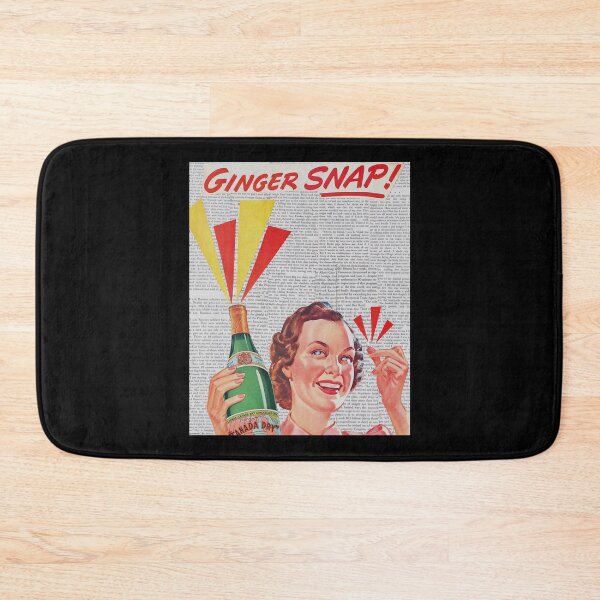 Item preview, Men Women Ginger Snap Vintage Collage Print Funny Men Fan designed and sold by Theodorahar.