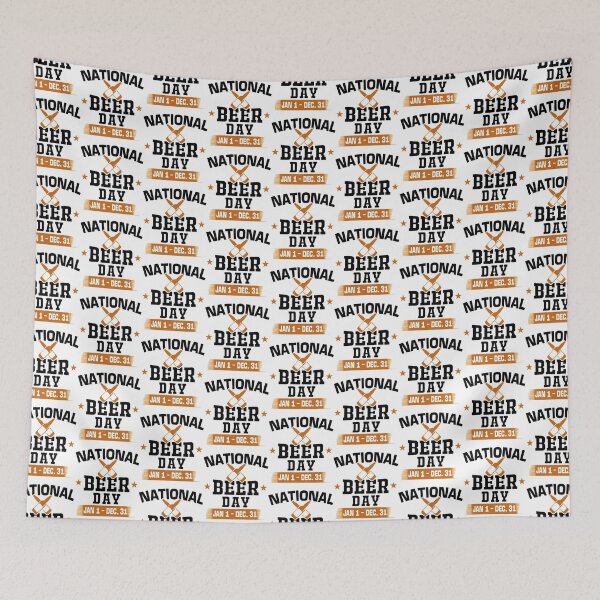 Item preview, national beer day jan december 31 beer black   designed and sold by Mujjistore.