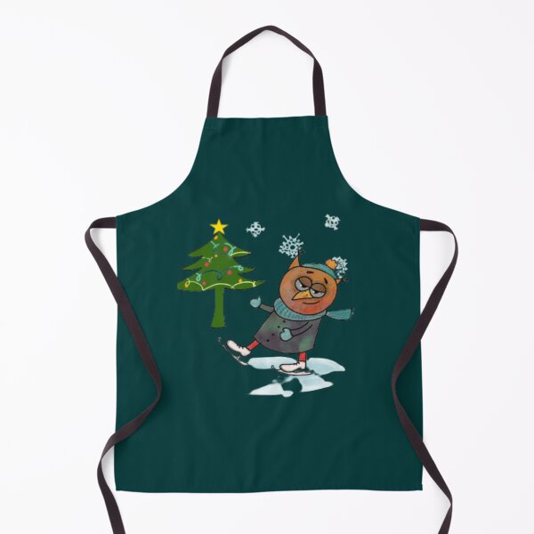 Item preview, Wet Owl  Owl Christmas Theme  Cute Owl Bird   designed and sold by SwazzDdraws.