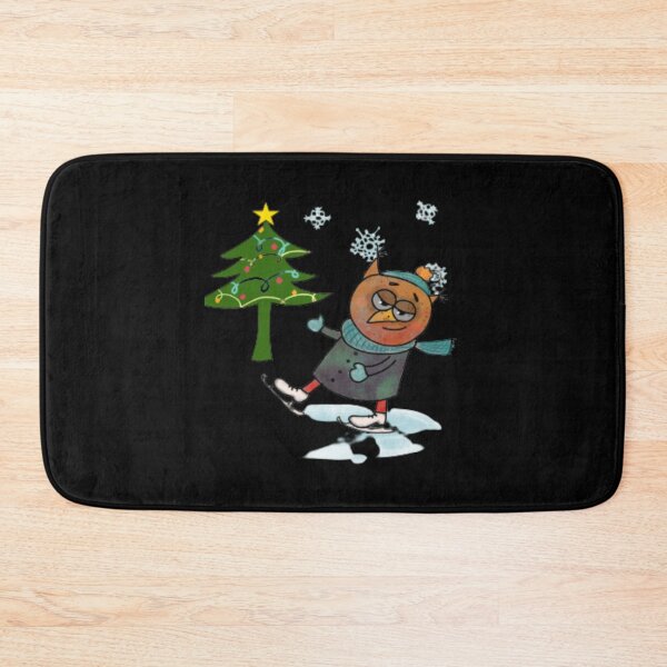 Item preview, Wet Owl  Owl Christmas Theme  Cute Owl Bird   designed and sold by SwazzDdraws.