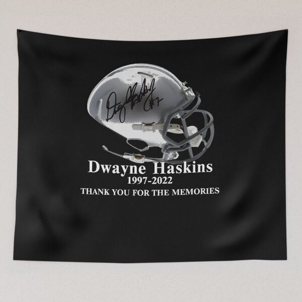Item preview, Dwayne Haskin 1997 2022 Thank You For The Memories Signature designed and sold by ClothingTX3.
