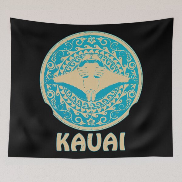 Item preview, Kauai Manta Ray designed and sold by NicGrayGraphic.