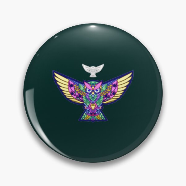 Item preview, Wet Owl  Wet Owl Colourful  Artistic Owl Design   designed and sold by SwazzDdraws.