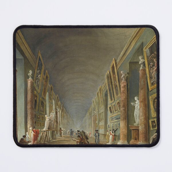 Item preview, The Grande Gallery of the Louvre (1795) - Hubert Robert designed and sold by SALON DES ARTS.