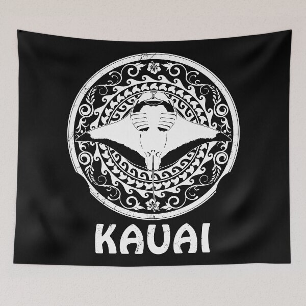 Item preview, Kauai Manta Ray designed and sold by NicGrayGraphic.