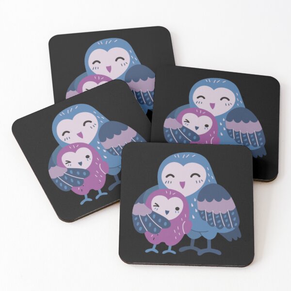 Item preview, Wet Owl  Wet Owl With Baby Owl Loving  Mother Child Pure Love    designed and sold by SwazzDdraws.