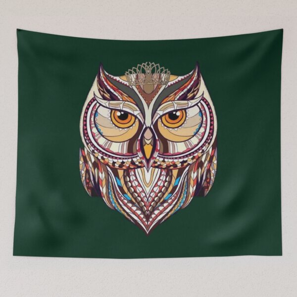 Item preview, wet owl multicolour design     designed and sold by SwazzDdraws.